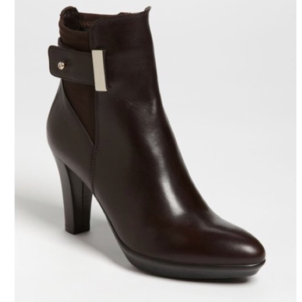 Aquatalia by Marvin K 'Royal' Bootie Espresso - Picture 2 of 5